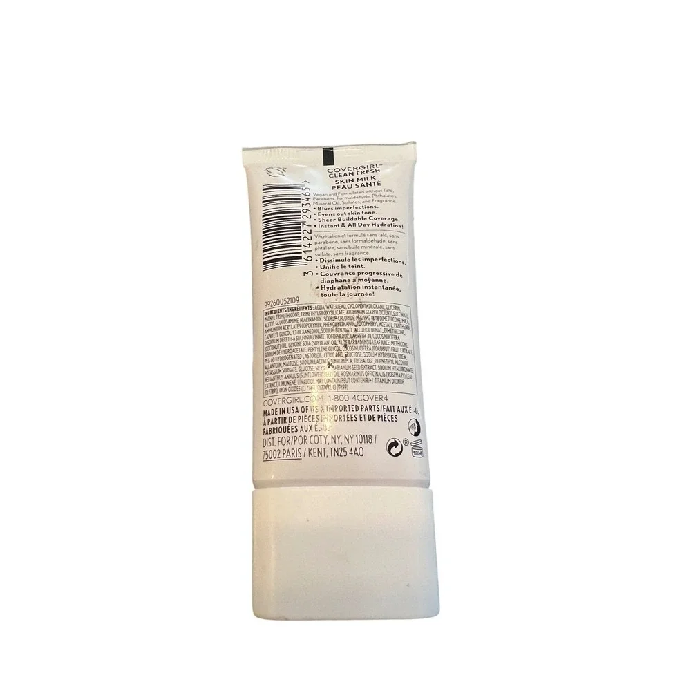 CoverGirl Clean Fresh Skin Milk Foundation 610 Rich Deep‎ Dewy 1 oz